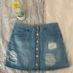 Forever 21 Denim Skirt